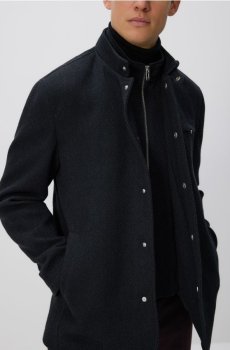 Reserved - Блейзер regular fit - чорний - 8698H-99M