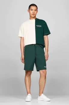 Мужские зеленые шорты BERMUDA TRACK SHORT Зеленый 32 Tommy Hilfiger MW0MW34499