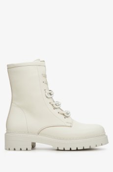 Черевики демісезонні молочні Estrо ER00114042