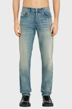 Мужские голубые джинсы 2023 D-FINITIVE Голубой 34-32 Diesel A10229 09N32