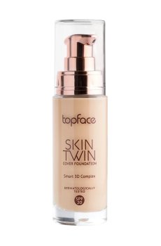 Уценка! Тональный крем для лица Topface Skin Twin Cover Foundation SPF 20, с матирующим эффектом, 05 Beige Sand, 32 мл