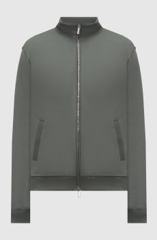 Зеленая спортивная куртка CRISPIN FELPA