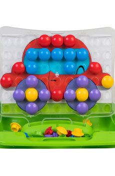 Развивающая игрушка Tigres Моя первая мозаика, зеленая, 33*42.5*6 см, от 1 года (39370)