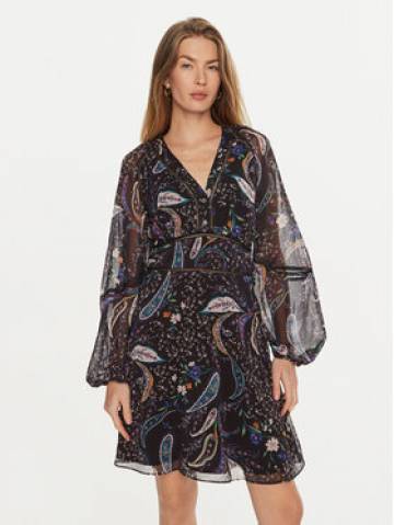 Guess Повсякденна сукня Yvette W4BK29 WDW82 Чорний Regular Fit Guess Повсякденна сукня Yvette W4BK29 WDW82 Чорний Regular Fit