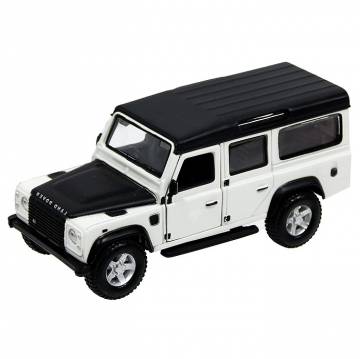 Автомодель Bburago Street fire Land rover Defender 110 біла 1:32 (18-43029 met white) Автомодель Bburago Street fire Land rover Defender 110 біла 1:32 (18-43029 met white)