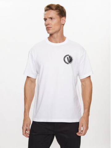 Versace Jeans Couture Футболка 75GAHG07 Білий Regular Fit Versace Jeans Couture Футболка 75GAHG07 Білий Regular Fit