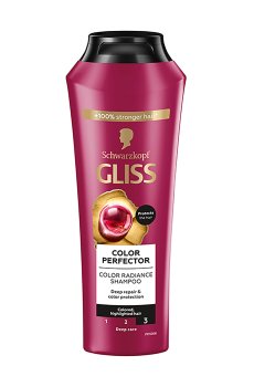 Шампунь Gliss Color Perfector Repair & Protect Shampoo для окрашенных и мелированных волос, 250 мл