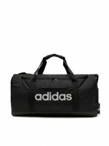 adidas Сумка Linear Duffel Medium JD9555 Чорний adidas Сумка Linear Duffel Medium JD9555 Чорний