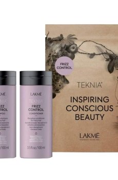 Набор для волос Lakme Teknia Frizz Control Дисциплинирующий (шампунь, 100 мл + кондиционер, 100 мл)