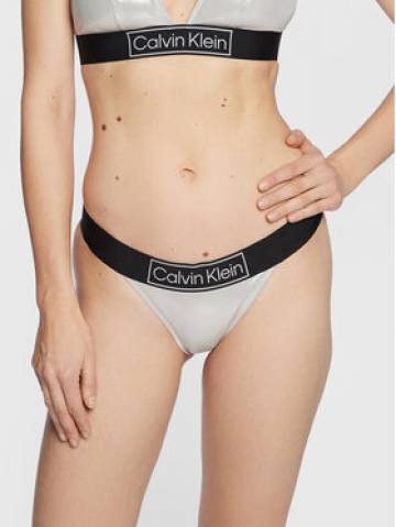 Calvin Klein Swimwear Низ від купальника KW0KW01950 Срібний Calvin Klein Swimwear Низ від купальника KW0KW01950 Срібний