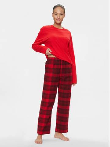 Calvin Klein Underwear Піжама 000QS7036E Червоний Relaxed Fit Calvin Klein Underwear Піжама 000QS7036E Червоний Relaxed Fit