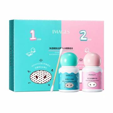Набор масок для лица Images Clear Skin Dispel Blackhead Green Mask Combo (этап 1, 20 мл + этап 2, 20 г) Набор масок для лица Images Clear Skin Dispel Blackhead Green Mask Combo (этап 1, 20 мл + этап 2, 20 г)