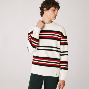 Lacoste светр чоловічий Made in France з круглим вирізом Lacoste светр чоловічий Made in France з круглим вирізом