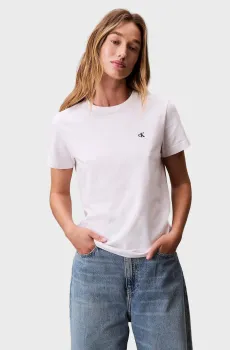 Женская белая футболка Archive Jersey Белый XXS Calvin Klein Jeans LV047B224G