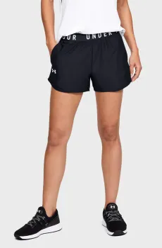 Женские черные шорты Play Up 3.0 Черный S Under Armour 1344552-001