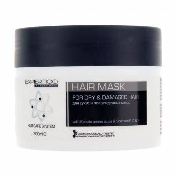Восстанавливающая маска для волос Tico Professional Expertico Deep Hair Repair Mask для сухих и поврежденных волос, 300 мл Восстанавливающая маска для волос Tico Professional Expertico Deep Hair Repair Mask для сухих и поврежденных волос, 300 мл