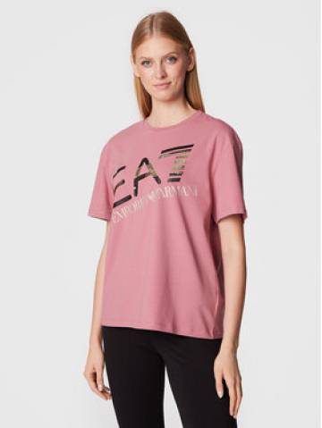 EA7 Emporio Armani Футболка 6LTT35 TJFKZ 1438 Рожевий Relaxed Fit EA7 Emporio Armani Футболка 6LTT35 TJFKZ 1438 Рожевий Relaxed Fit