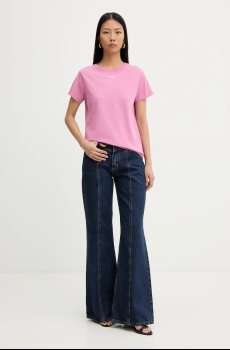 Хлопковая футболка Pinko