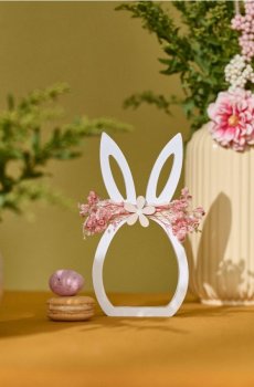 Великодня стояча прикраса - білий