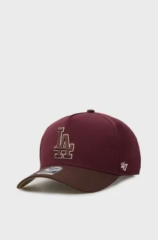 Бордовая кепка LOS ANGELES DODGERS SURE SHOT Бордовый ONESIZE 47 Brand MDTTC12GWP-KM12