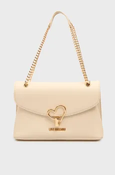 Женская бежевая сумка Бежевый ONESIZE Love Moschino JC4138PP1OLQ0110