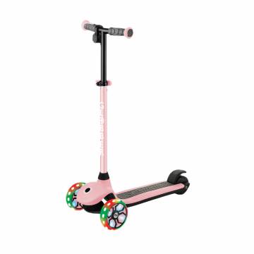 Самокат Globber E-motion 4 пастельно-рожевий з підсвічуванням (755-210) Самокат Globber E-motion 4 пастельно-рожевий з підсвічуванням (755-210)
