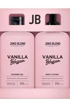 Уценка! Набор по уходу за телом Joko Blend Vanilla Blossom (гель для душа, 250 мл + лосьон для тела, 250 мл)