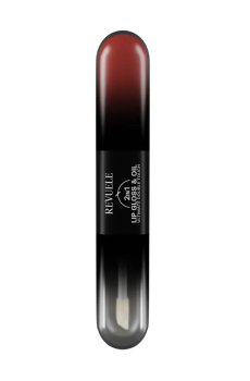 Блеск и масло для губ 2 в 1 Revuele Lip Gloss & Oil 2 in 1, 01 Классический красный, 7 мл