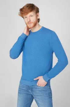 Мужской синий джемпер Синий S Pierre Cardin PC.-C5 50940.5060