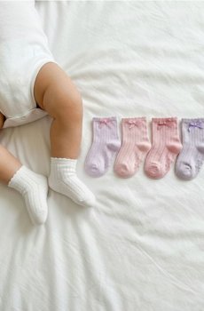 Шкарпетки, 5 пар - різнобарвний