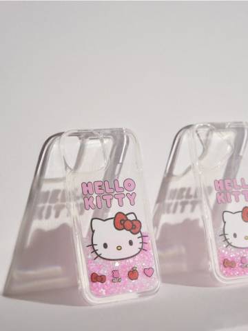 Чохол для iPhone 15 Hello Kitty - яскраво-рожевий Чохол для iPhone 15 Hello Kitty - яскраво-рожевий