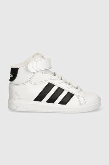 Детские кроссовки adidas GRAND COURT MID цвет белый IE3862 Детские кроссовки adidas GRAND COURT MID цвет белый IE3862