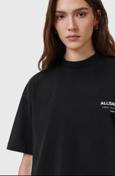 Хлопковая футболка AllSaints