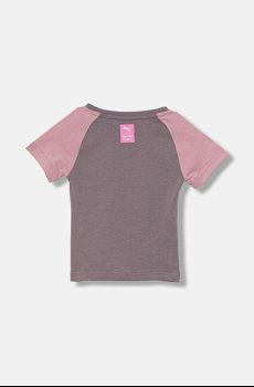 Детская хлопковая футболка Puma PUMA X HELLO KITTY & FRIENDS Slim Tee