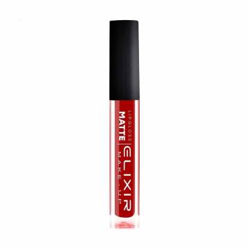 Жидкая матовая помада для губ Elixir Liquid Lip Matte, 421 Scarlet Red, 5.5 г Жидкая матовая помада для губ Elixir Liquid Lip Matte, 421 Scarlet Red, 5.5 г
