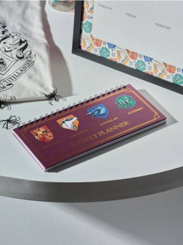 Тижневий планер Harry Potter - буряковий Тижневий планер Harry Potter - буряковий