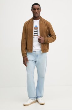 Хлопковая футболка Hackett London