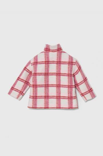 Детская куртка Guess цвет розовый K4YL05 WGBH0