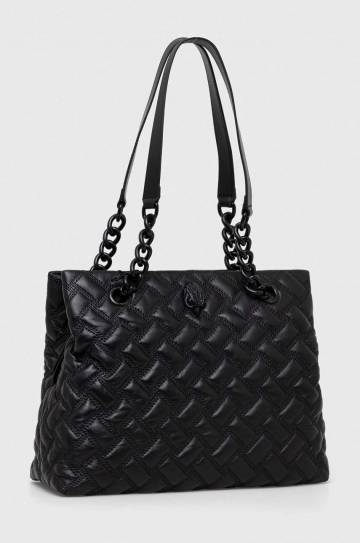 Кожаная сумочка Kurt Geiger London цвет чёрный Кожаная сумочка Kurt Geiger London цвет чёрный