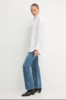 Хлопковая рубашка BOSS Orange C_Bostaffa