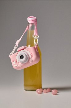 Дитяча іграшкова цифрова камера - рожевий