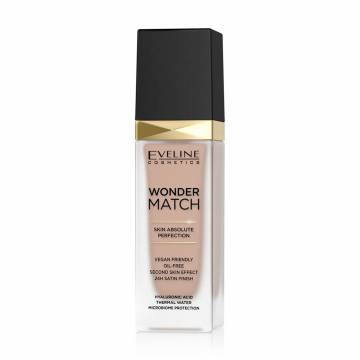 Тональный крем для лица Eveline Cosmetics Wonder Match 35 Sunny Beige, 30 мл Тональный крем для лица Eveline Cosmetics Wonder Match 35 Sunny Beige, 30 мл
