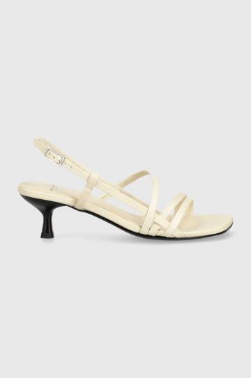 Кожаные сандалии Vagabond Shoemakers JONNA цвет бежевый Кожаные сандалии Vagabond Shoemakers JONNA цвет бежевый