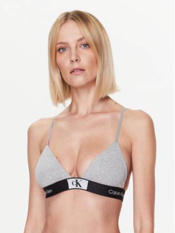 Calvin Klein Underwear Бюстгальтер бралетт Unlined 000QF7217E Сірий Calvin Klein Underwear Бюстгальтер бралетт Unlined 000QF7217E Сірий