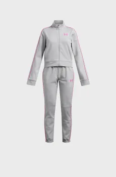 Детский светло-серый спортивный костюм (кофта, брюки) UA Icon Knit Crp Tracksuit Серый 14 Under Armour 1386528-011