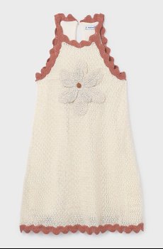 Хлопковое детское платье Mayoral
