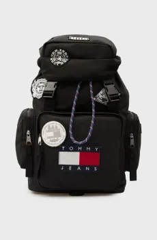 Мужской черный рюкзак ARCHIVE Черный ONESIZE Tommy Jeans AM0AM14055