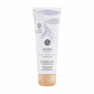 Уценка! Маска для лица Naobay Detox Black Fossil Wood Mask с дреесным углем, 75 мл Уценка! Маска для лица Naobay Detox Black Fossil Wood Mask с дреесным углем, 75 мл