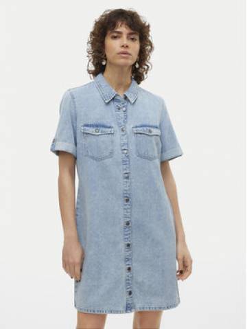 Vero Moda Джинсова сукня Jennie 10309665 Голубий Regular Fit Vero Moda Джинсова сукня Jennie 10309665 Голубий Regular Fit