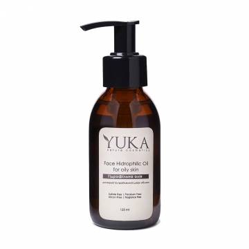 Гидрофильные масла для очистки лица Yuka Face Hydrophilic Oil для жирной и проблемной кожи, 125 мл Гидрофильные масла для очистки лица Yuka Face Hydrophilic Oil для жирной и проблемной кожи, 125 мл